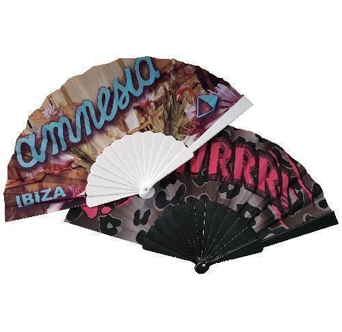 Folding Hand Fans With Full Colour Print